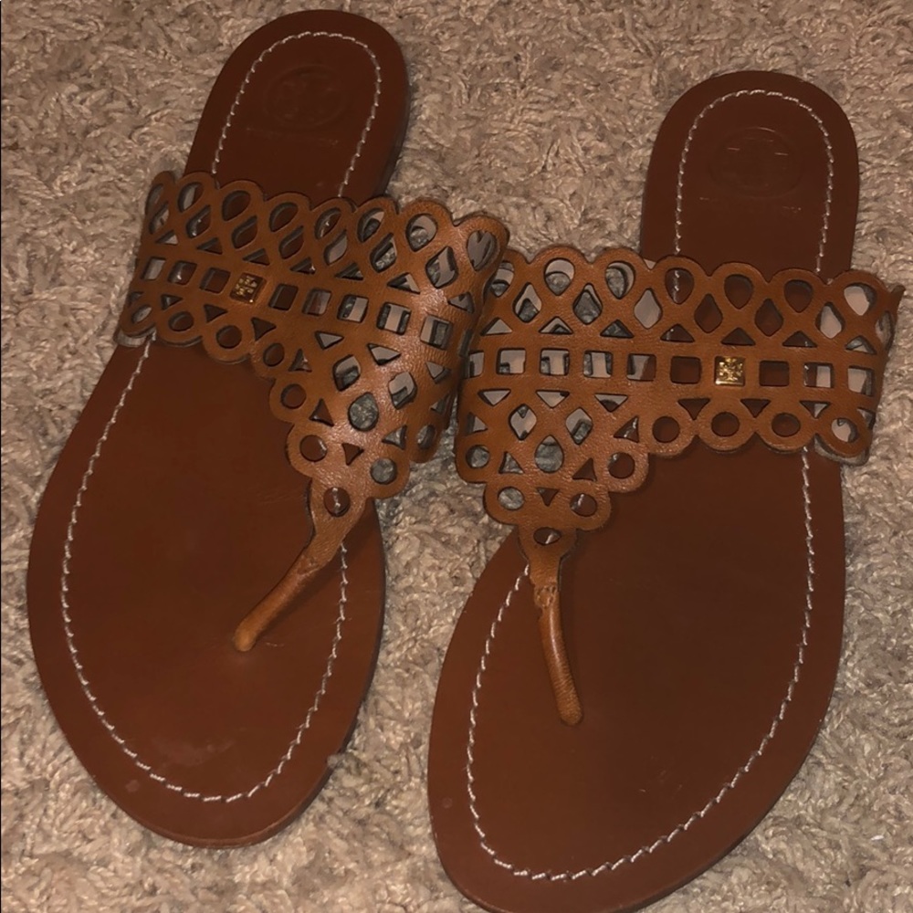 ❌SOLD❌ Tory Burch Flats Brown